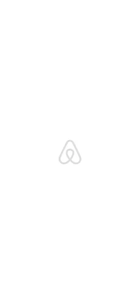 Airbnb のトップ画面