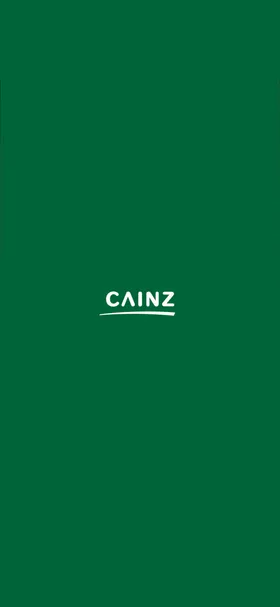 CAINZ のトップ画面
