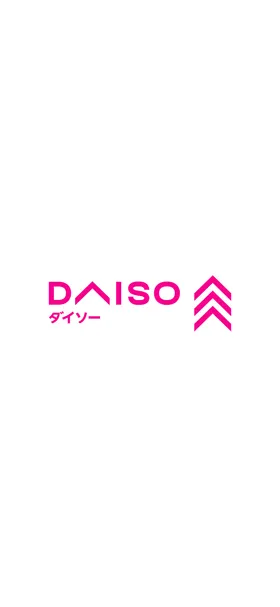 DAISO のトップ画面
