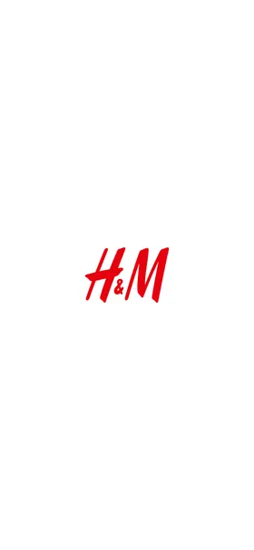 H&M のトップ画面