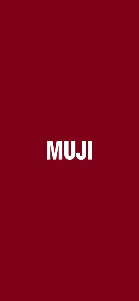 無印良品 MUJI passport のトップ画面