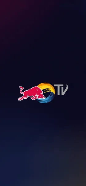 Red Bull TV のトップ画面