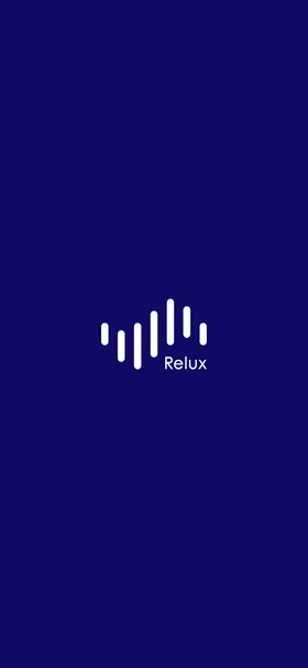Relux のトップ画面