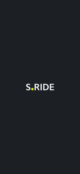 S.RIDE のトップ画面
