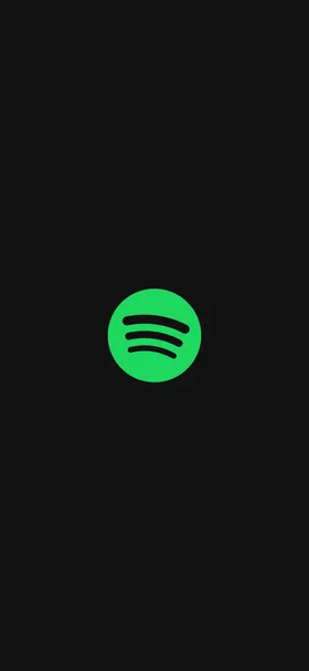 Spotify のトップ画面