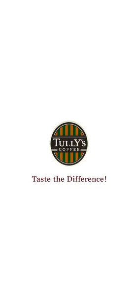 タリーズコーヒー のトップ画面