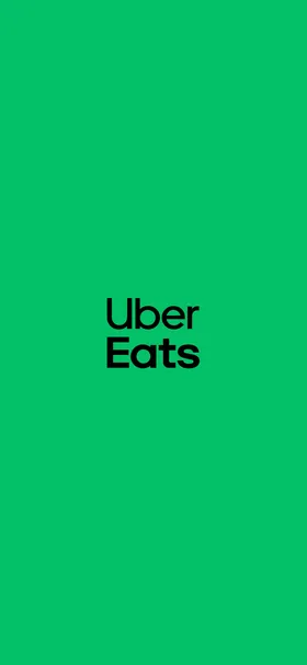 Uber Eats のトップ画面